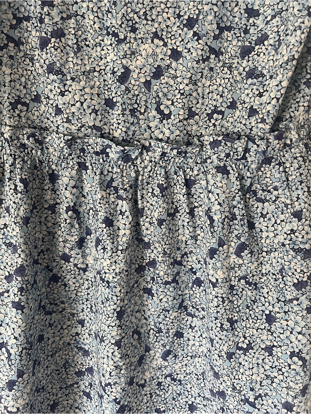 Tuckernuck Blue Hydrangea Royal Sleeveless Shirt Dress - Picture 7 of 13